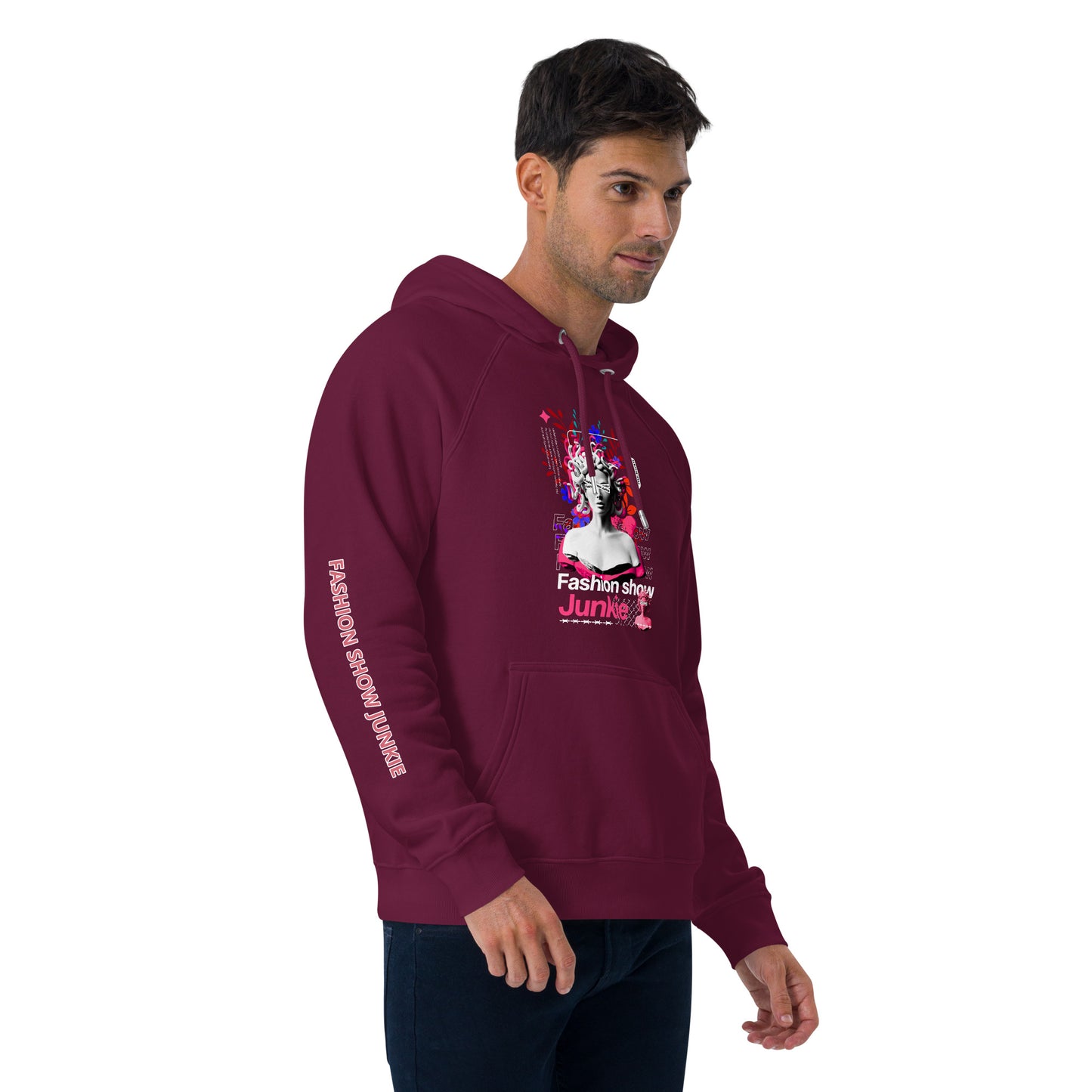 Unisex eco raglan hoodie FSFSJ